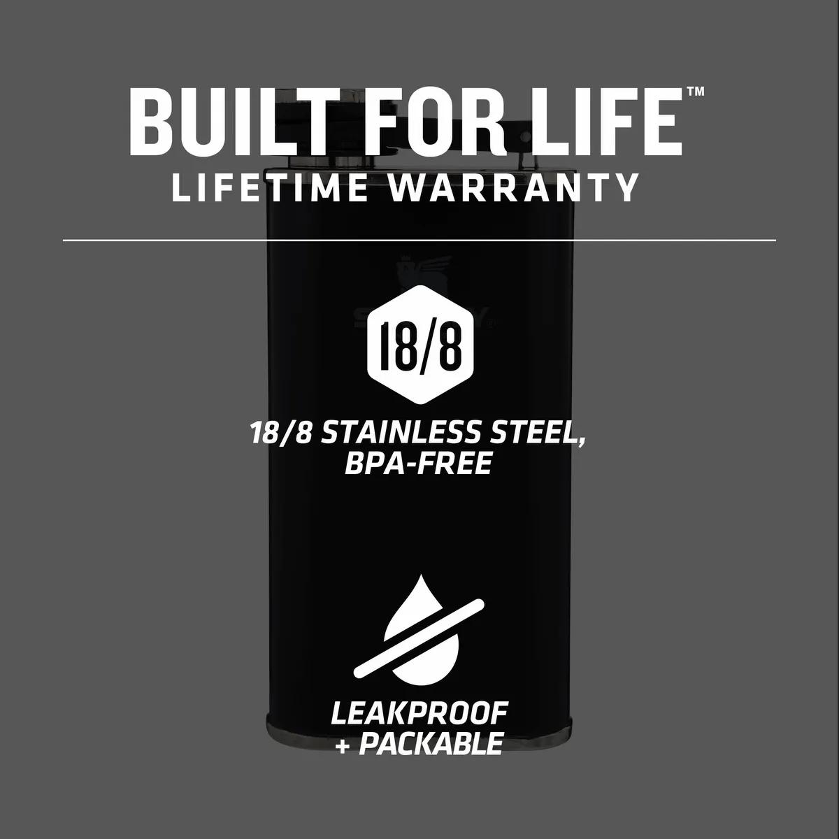 Stanley® 8oz Classic Easy Fill Wide Mouth Flask - product view 17