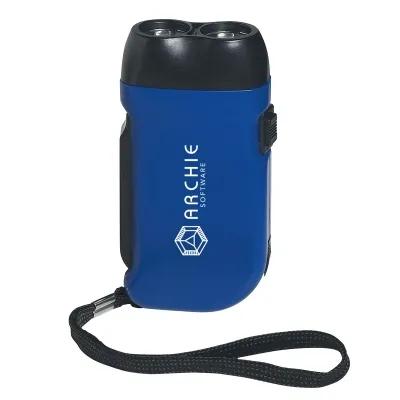 Flashlight Hand Squeeze with Dual LED Lights - 4 x 2.5 in