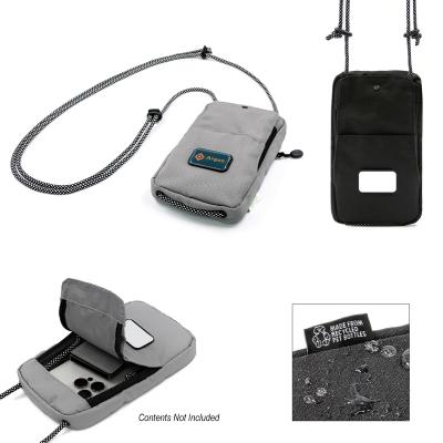 Custom Tote Bag Recycled Polyester Water Repellent - 7.5 x 5 in