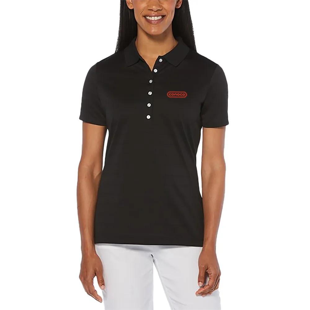 Ladies Polo Ventilated Mesh Moisture Wicking