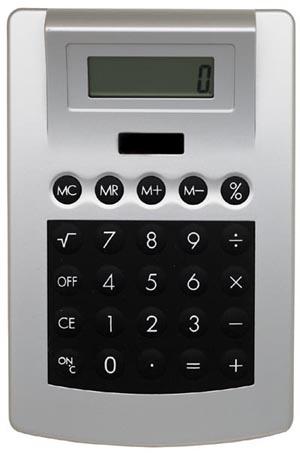 Rubber-Touch Desk Top Calculator - product view 2