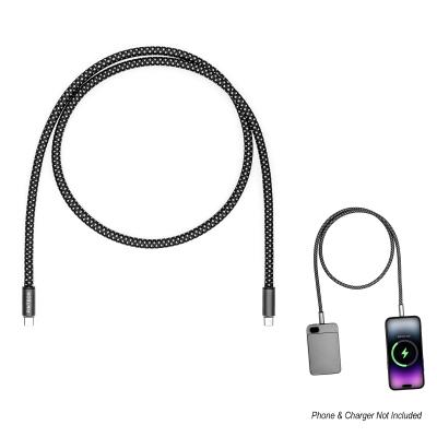 USB-C Charging Cable Recycled Nylon 60W Type-C to Type-C