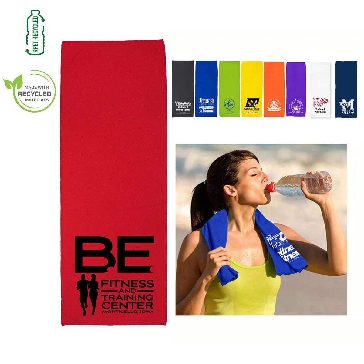 Rainer Recycled RPET Cooling Towel - product view 2
