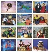 Monkey Mischief - Stapled Calendar - product view 5