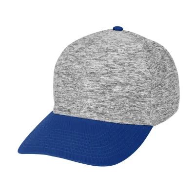 Baseball Cap Heathered Stretch Fit Polyester (One Size) - product view 2
