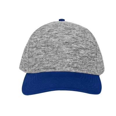 Baseball Cap Heathered Stretch Fit Polyester (One Size) - product view 3
