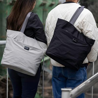 Custom Tote Bag Multi Pocket Recycled Nylon Water Repellent - 22L