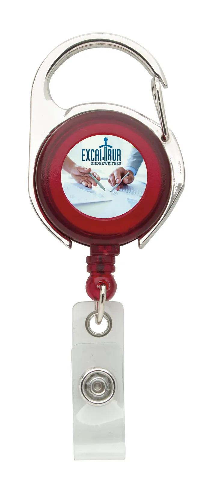 Carabiner Badge Holder Retractable 30 Inch Extension - product view 12