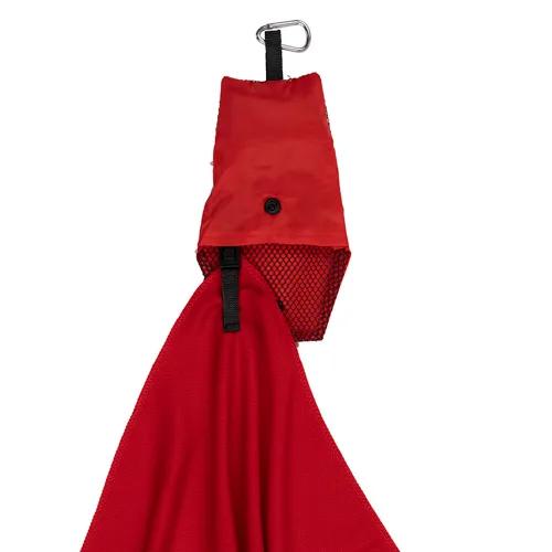 Cool-n-Go Full Size Cooling Towel in Carabiner Pouch - product view 5