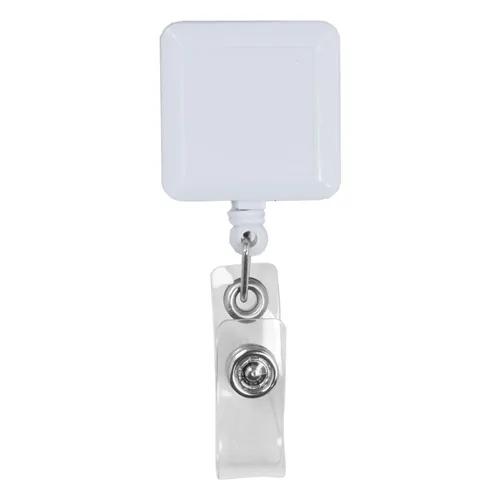 Cord Square Retractable Badge Reel and Badge Holder - product view 5