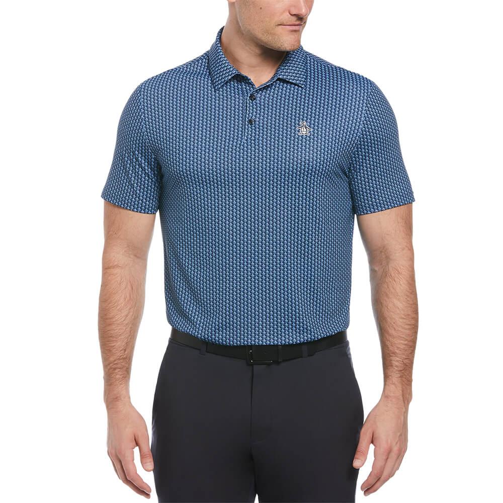 Penguin All-Over-Pete Printed Men's Polo - product view 6