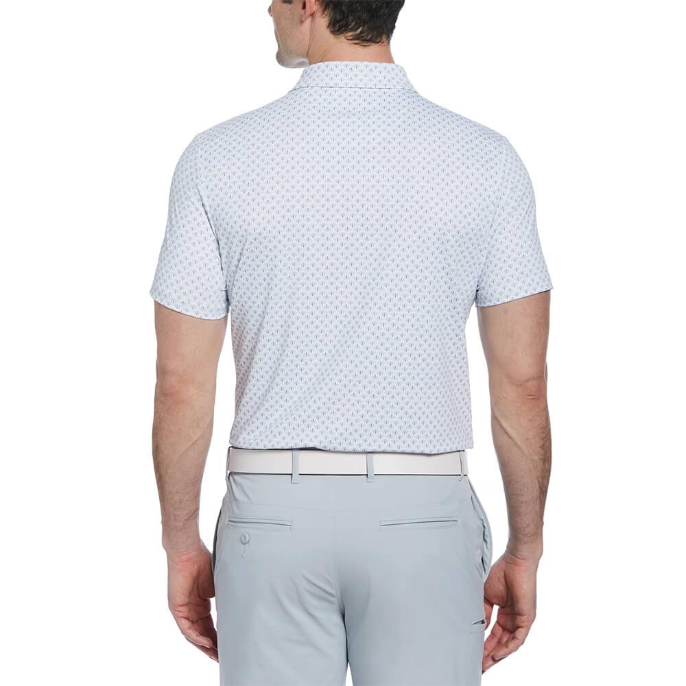 Retro Geo Print Men's Polo - product view 2