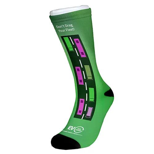 Dye Sublimated Dress Socks - product view 3