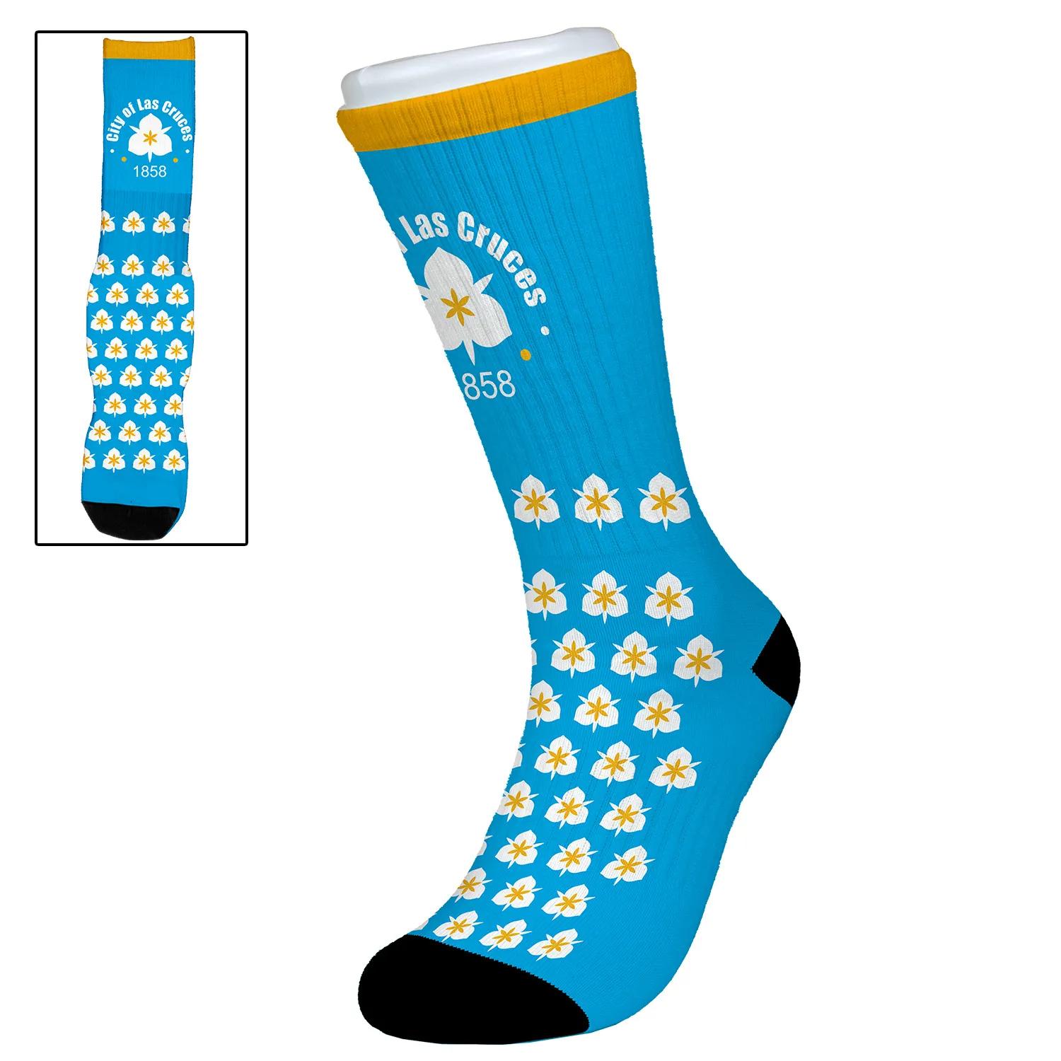 Crew Socks Athletic Dye Sublimated Polyester - 17.75 in
