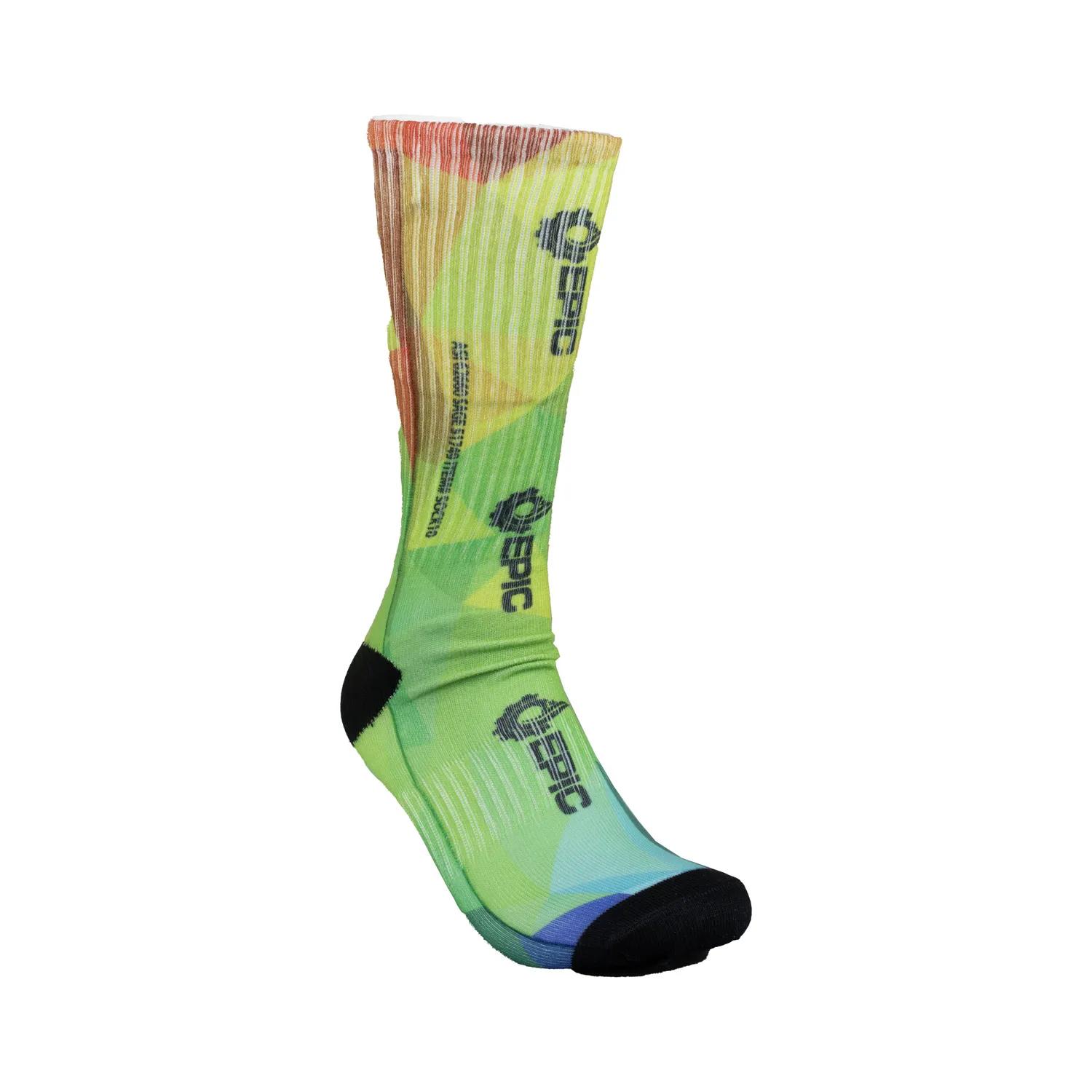 Dye Sublimated Crew (Athletic) Socks - product view 3