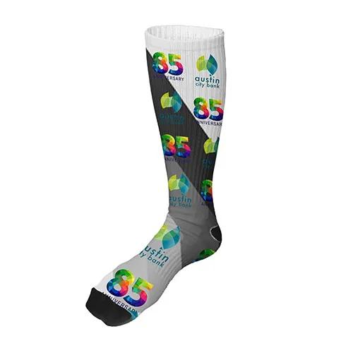 Dye Sublimated Crew (Athletic) Socks - product view 8