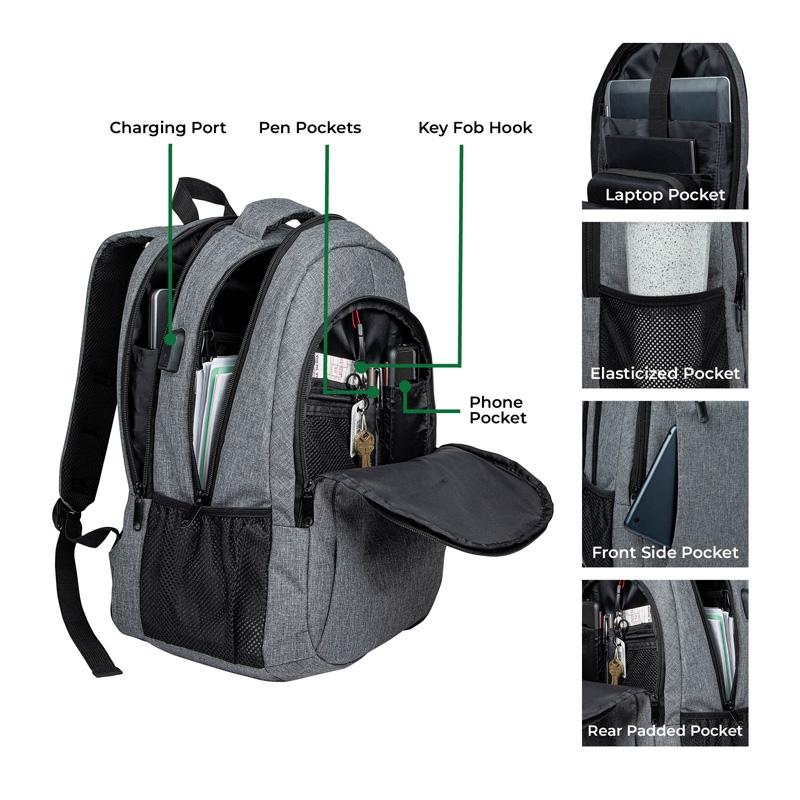 Metro Travel Laptop Backpack - product view 12