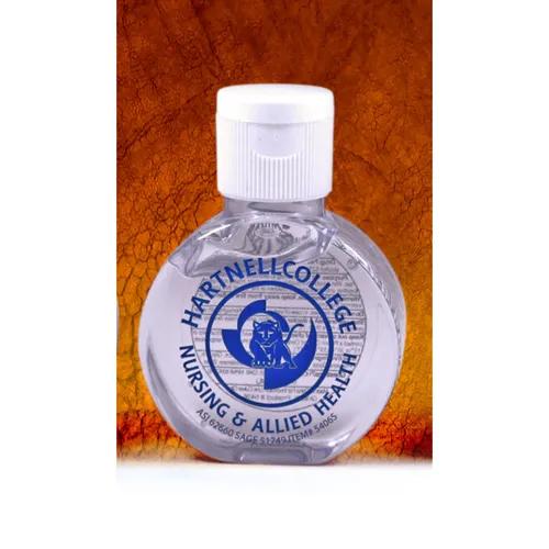 CIRPAL 1 oz Compact Hand Sanitizer Antibacterial Gel in Round Flip-Top Squeeze Bottle - product view 2