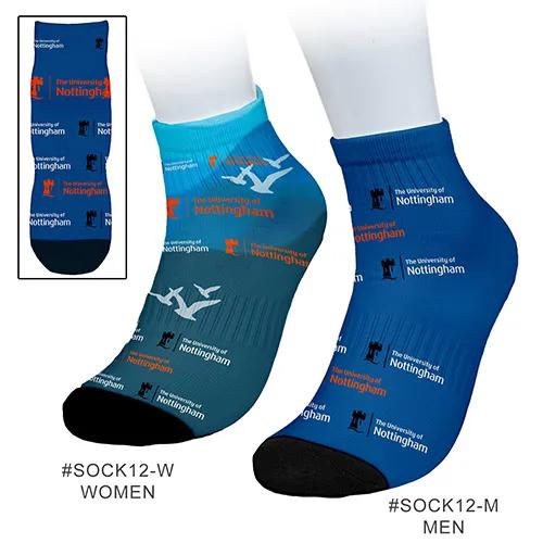 Color Sublimation Low-Cut Ankle Socks - product view 2