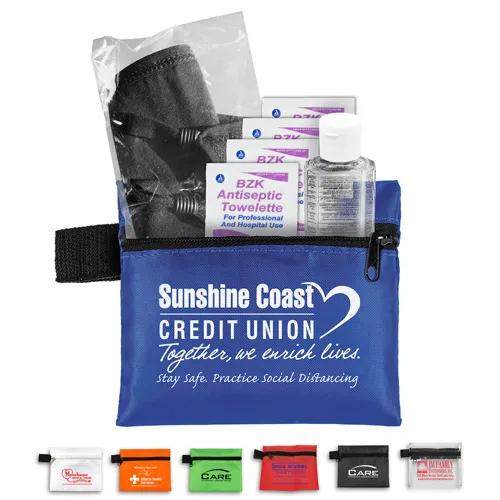 WELLNESS QUICK KIT - First Aid Protection On-The-Go In Zipper Pouch - product view 2