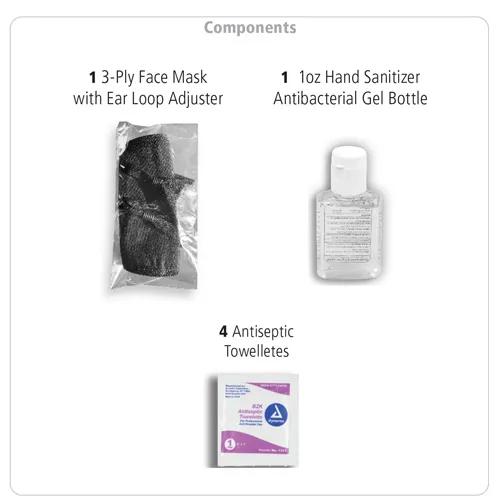 WELLNESS QUICK KIT - First Aid Protection On-The-Go In Zipper Pouch - product view 4