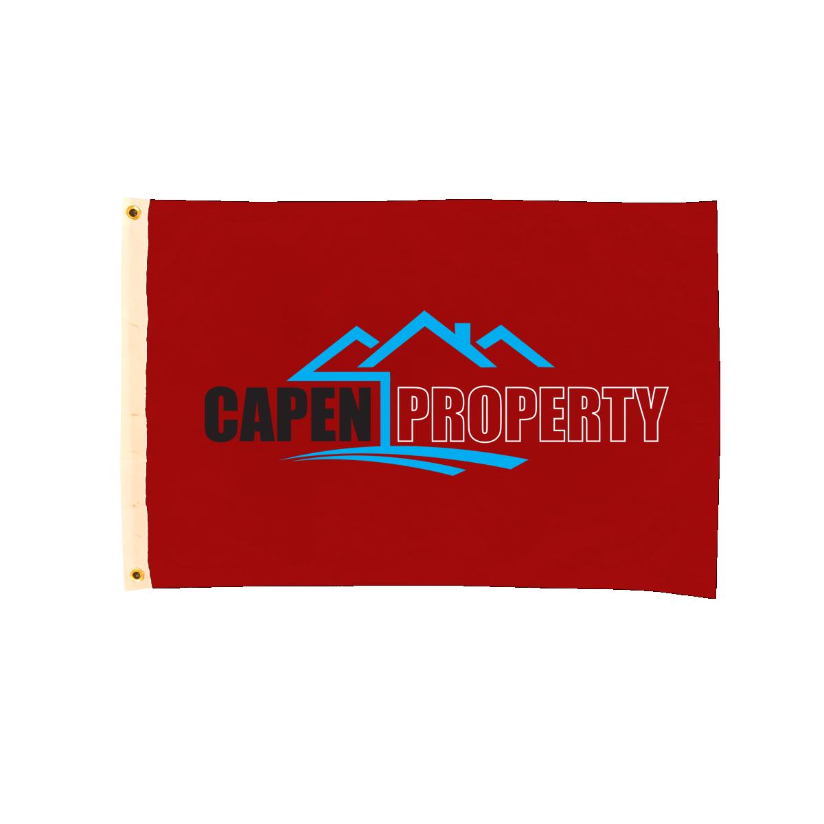 2' x 3' Custom Flag - product view 2