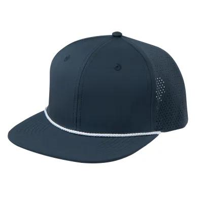 Baseball Cap Polyester Water-Resistant Rope Accent - product view 2