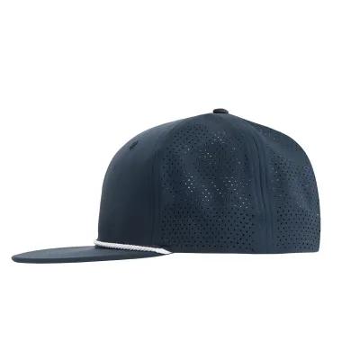 Baseball Cap Polyester Water-Resistant Rope Accent - product view 3