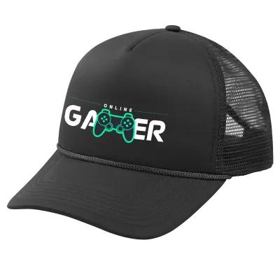 Trucker Cap Polyester Foam Crown Rope Accent