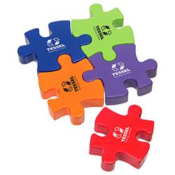 Connecting Puzzle Piece Stress Reliever - product view 2