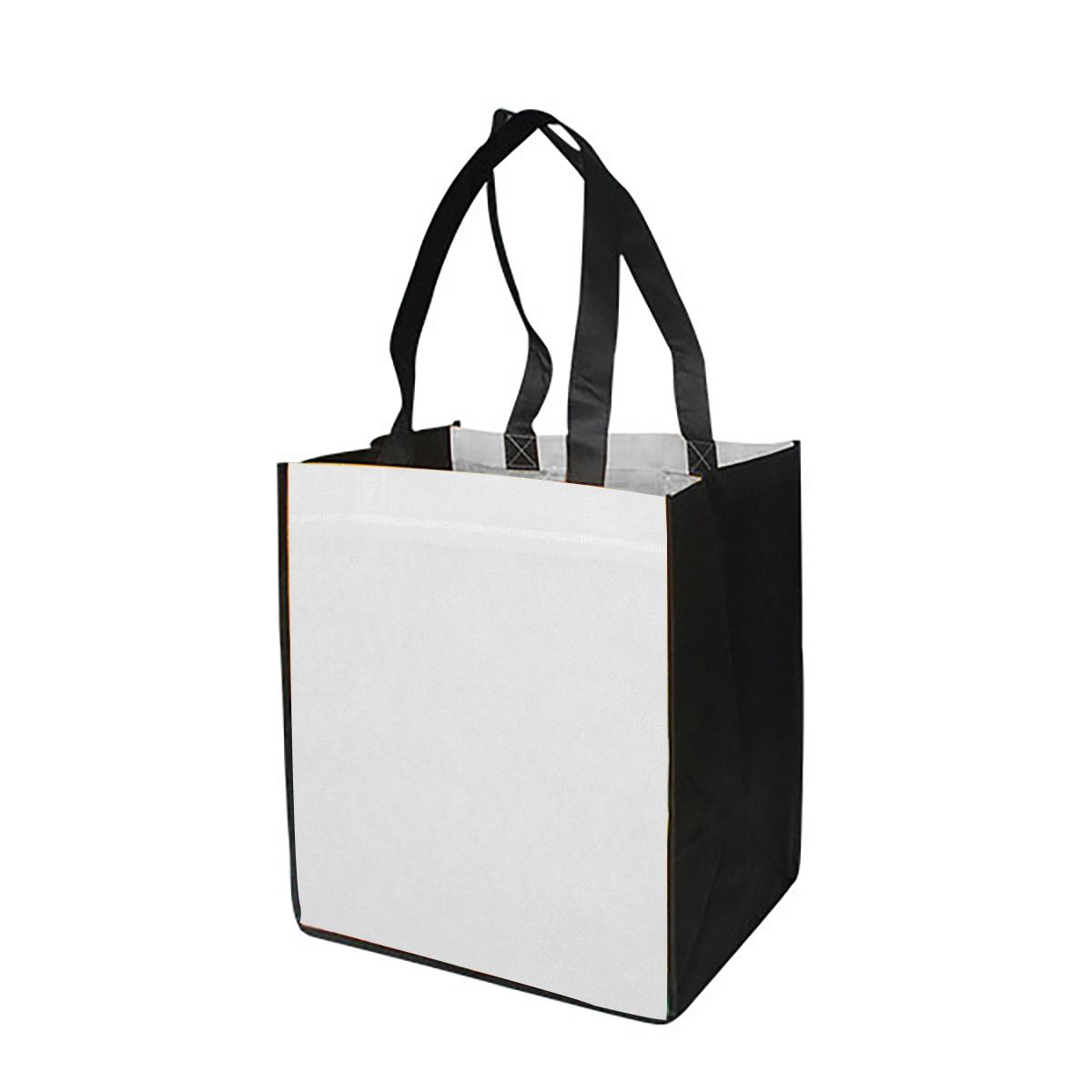 Custom PET Non-Woven Dye Sublimated Grocery Bag - product view 5