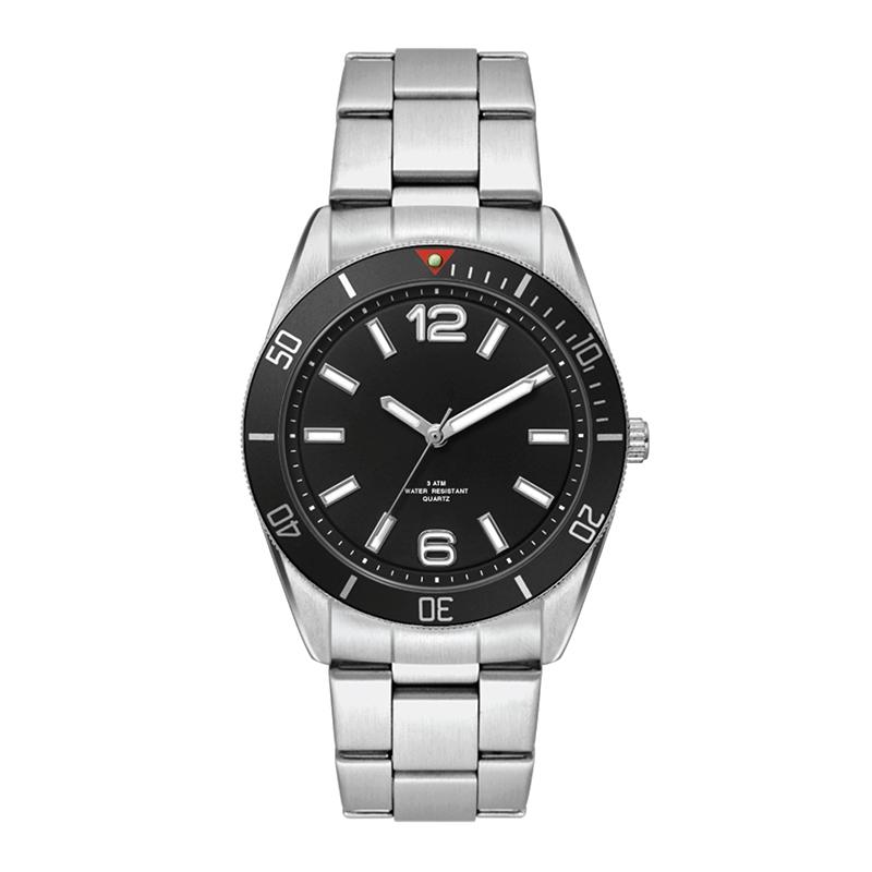 22MM Metal Matte Silver Watch - product view 5