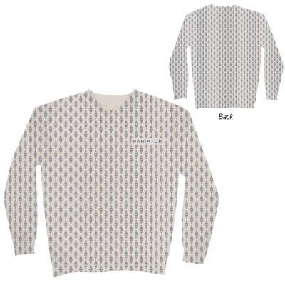 UPF 30+ Crewneck Sweatshirt Sublimated Polyester 9.2 oz