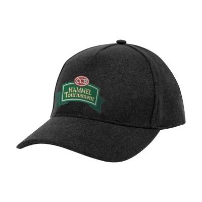 Baseball Cap Wool Polyester 5 Panel Structured (One Size)