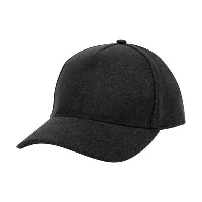 Baseball Cap Wool Polyester 5 Panel Structured (One Size) - product view 2
