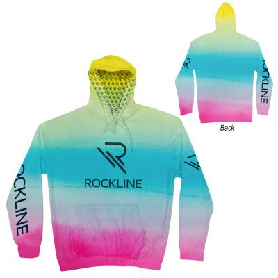 Custom Hoodie UPF 30+ Sublimated Kangaroo Pocket 9.2 oz