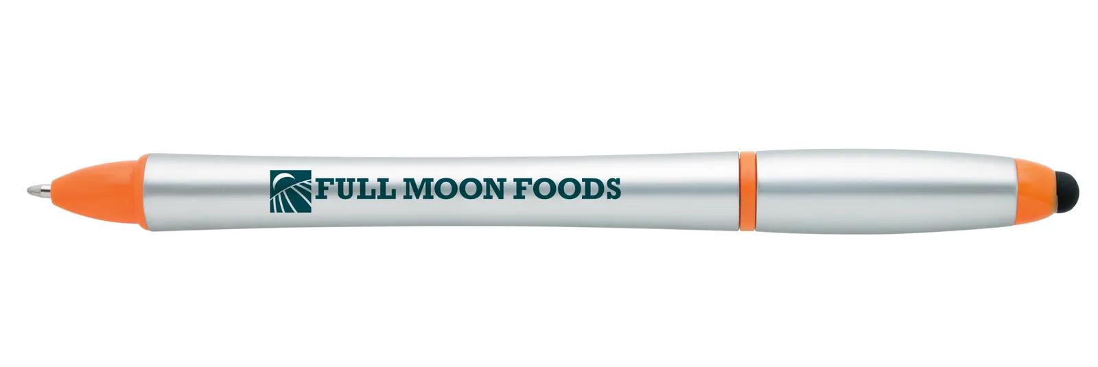 Stylus Pen Highlighter Combo Recycled ABS Twist Action - 5.875 in - product view 6