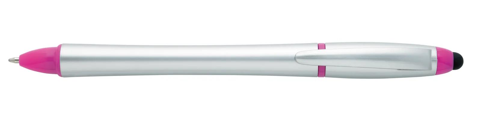 Stylus Pen Highlighter Combo Recycled ABS Twist Action - 5.875 in - product view 7