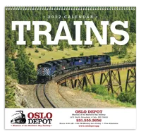 Triumph Calendars Trains Calendar - product view 3