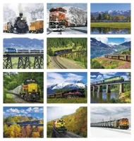 Triumph Calendars Trains Calendar - product view 5
