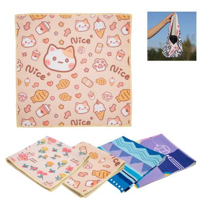 Custom Magic Self Sticking Towel - Medium - product view 2