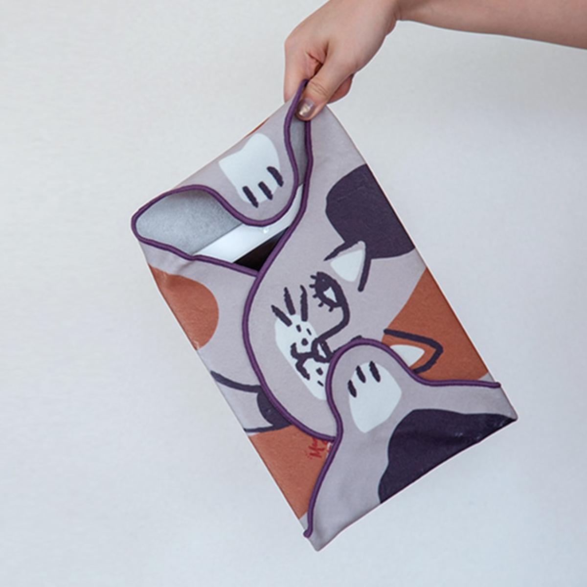 Custom Magic Self Sticking Towel - Medium - product view 11