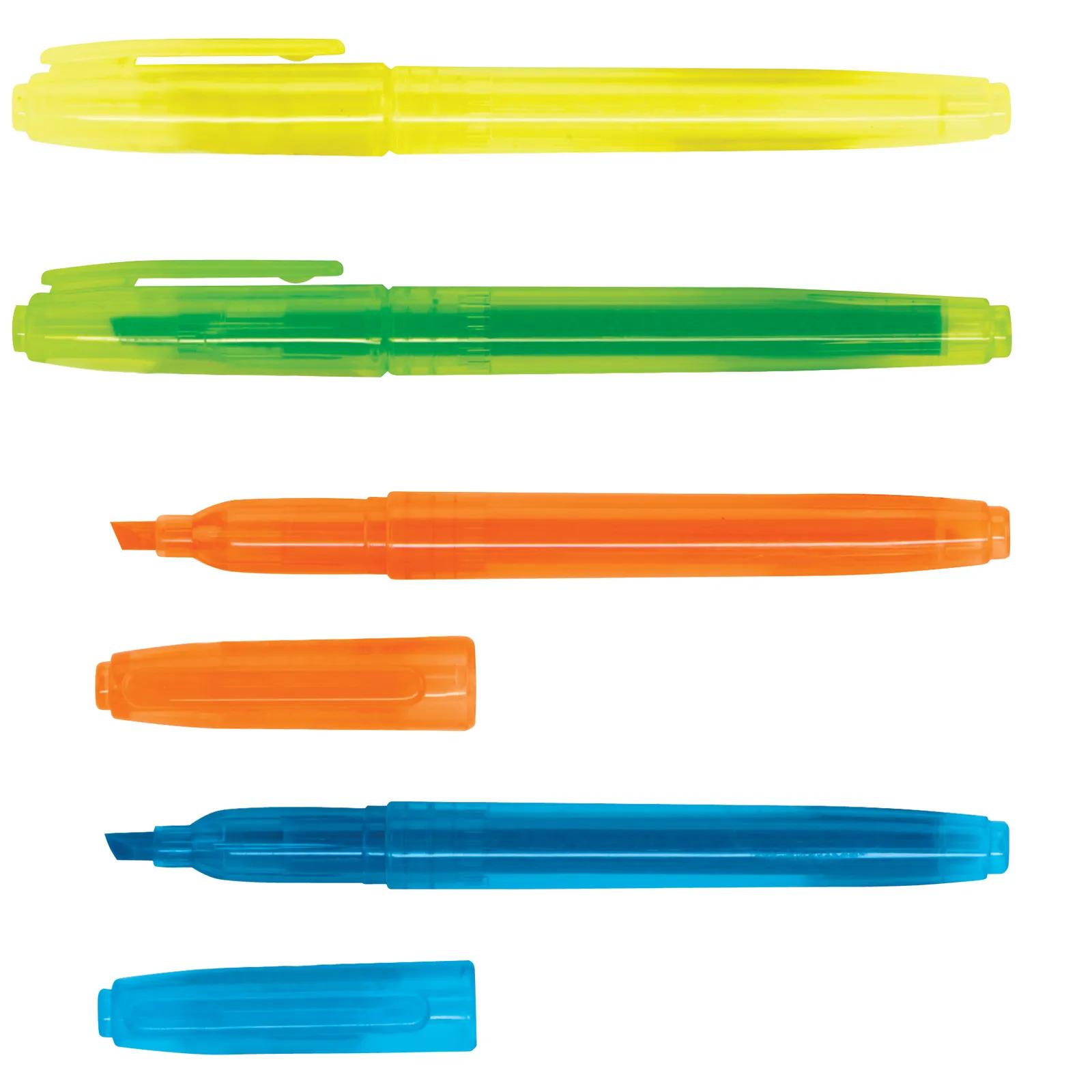 Highlighter Recycled PP Vibrant Ink Color Coding - 5.3 in - product view 6