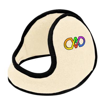 Earmuffs Behind-Head Recycled Fleece Wrap Around (One Size) - product view 5