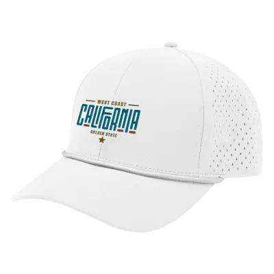 Baseball Cap Water-Resistant Rope 6 Panel Perforated (One Size) - product view 16