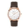 Dress Watch Rose Gold Steel Case White Dial - 43mm