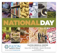 National Day - Stapled Calendar - product view 3