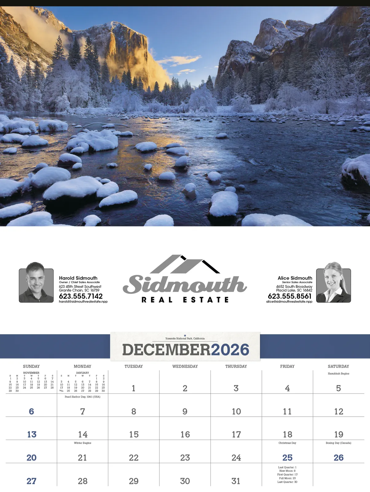 Calendars American Splendor Calendar in 27sheet - product view 1