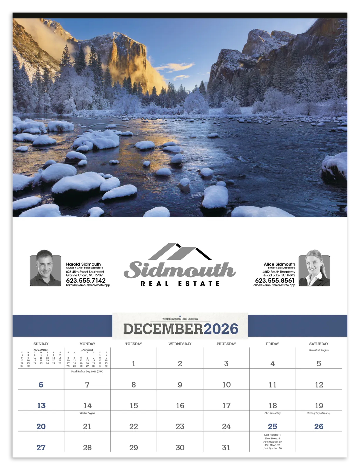 Calendars American Splendor Calendar in 27sheetad - product view 3