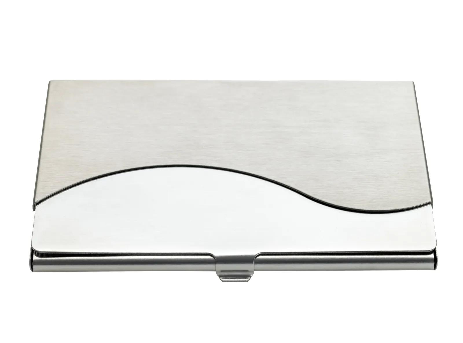 Good Value™ Premium Business Card Holder in Closed - product view 1